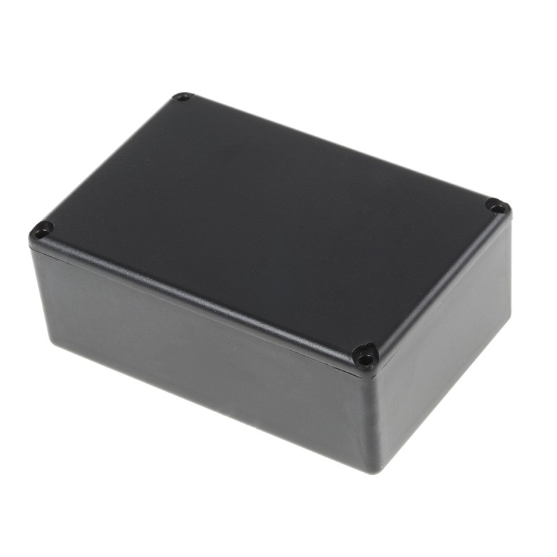 1 Pack of 5 - Black ABS Potting Box With Lid, 74 x 50 x 28mm