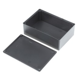 1 Pack of 5 - Black ABS Potting Box With Lid, 74 x 50 x 28mm