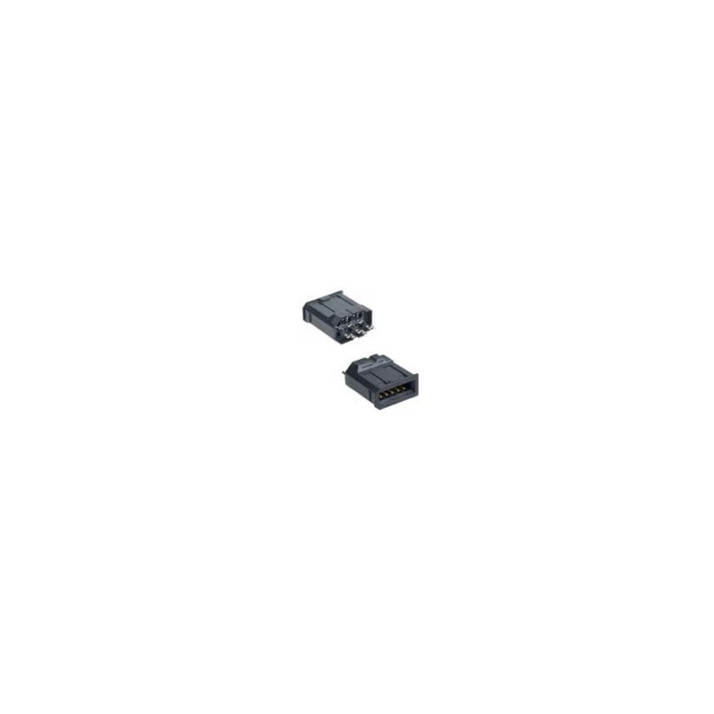 1 pcs : 36210-0100PL - I/O Connectors 10P RECEPTACLE .3uM GLD FLASH TAIL