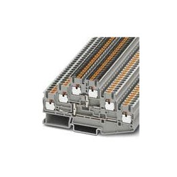 1 pcs : 3000716 - DIN Rail Terminal Blocks PT 2,5-3PV BU