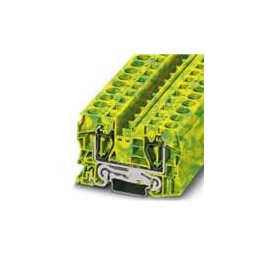 1 pcs : 3036165 - DIN Rail Terminal Blocks ST 16-PE