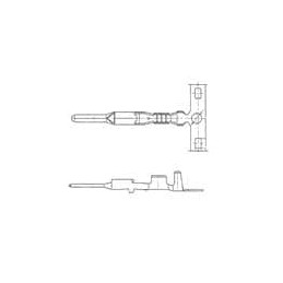 1 pcs : 71141301 - Automotive Connectors TERM 060 C M 1.5MM UNSLD