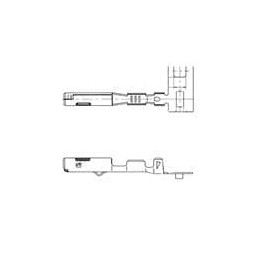 1 pcs : 7116410002 - Automotive Connectors TERM YESC FEM 1.5MM UNSLD
