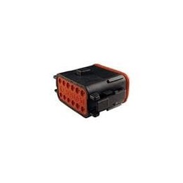 1 pcs : DT06-12SB-CE06 - Automotive Connectors 12P DT PLG ASM KEY B E SEAL ENH RET
