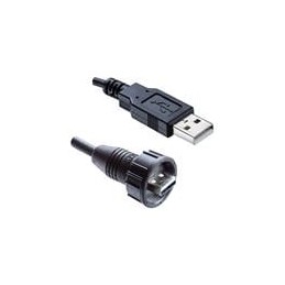 1 pcs : UA20FL-NAML-SA003 - USB Cables / IEEE 1394 Cables SCREW,PLUG TO PLUG W/O SR