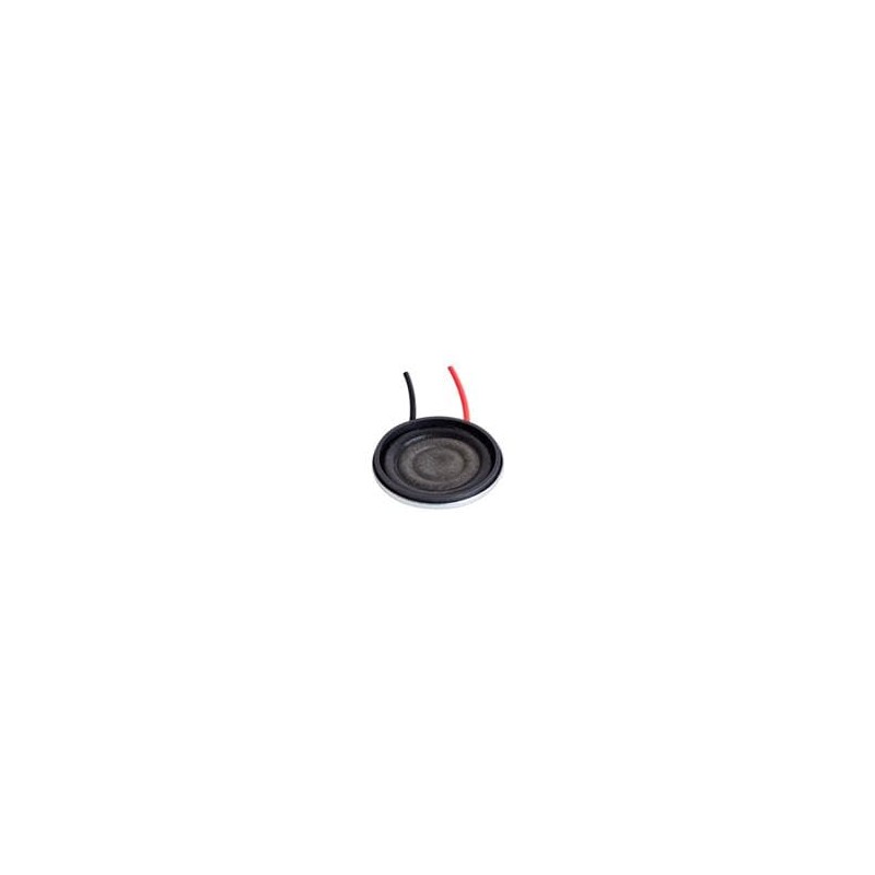 1 pcs : CLS0231-L152 - Speakers & Transducers speaker, 23 mm round, 5.7 mm deep, paper, Nd-Fe-B, 1 W, 8 ohm, 650 Hz, 152 mm wire