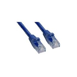 1 pcs : MP-64RJ45UNNB-004 - Ethernet Cables / Networking Cables CAT 6 UNSHIELDED, BLUE, 4'