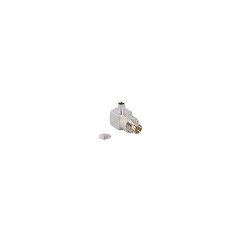 1 pcs : 915-1006 - RF Connectors / Coaxial Connectors PSMP RA Plug 50 Ohm .086' Conform Cbl