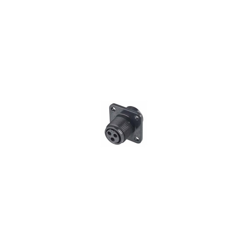 1 pcs : C90-3102R10SL-3S - Circular MIL Spec Connector 3P PANEL SOCKET MIL-C-5015 COMPTBL