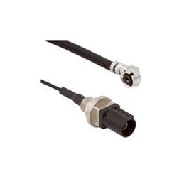 1 pcs : 095-820-109-20A - RF Cable Assemblies FKRA(M)-AMC(M)1.37MM 7.87 Str Blkhd Plug