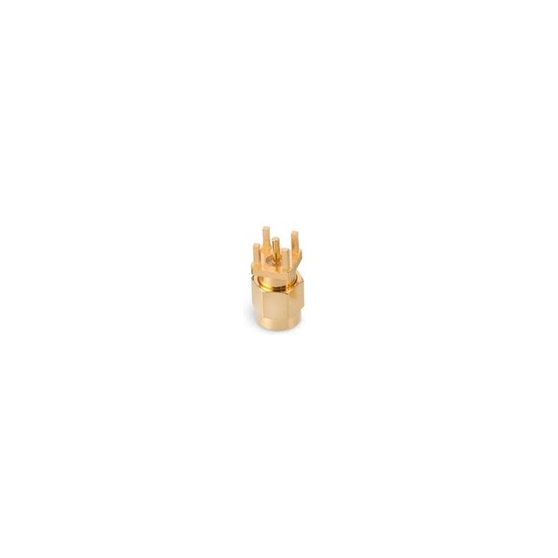 1 pcs : 60314002124524 - RF Connectors / Coaxial Connectors WR-SMA PCB THT STRAIGHT PLUG