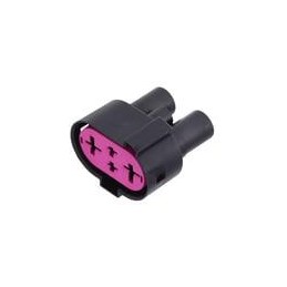 1 pcs : 13873952 - Automotive Connectors FKG 4-POL SW. RAL 9011 F HSG