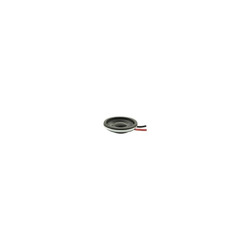 1 pcs : CMS-28588N-L152A - Speakers & Transducers speaker, 28 mm round, 5.5 mm deep, Nd-Fe-B, 2 W, 8 ?, 550 Hz, 152 mm leads w/ 