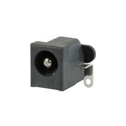 1 pcs : PJ-006B-SMT-TR - DC Power Connectors power jack, 2.5 x 5.5 mm, vertical, SMT, 1 switch, T&R package