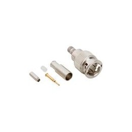 1 pcs : 031-70261 - RF Connectors / Coaxial Connectors MINI BNC CRIMP PLUG 75ohm 179 9221