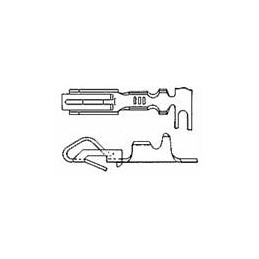 1 pcs : 3-61668-1 - Standard Card Edge Connectors TWINLF CON 24-18 BR/SN