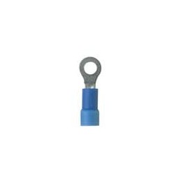 1 pcs : PV14-6RX-M - Terminals RING 16-14 BLUE VYL STUD SIZE 6