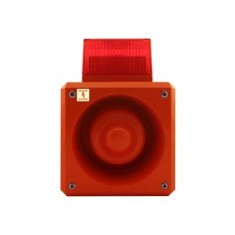 1 pcs - Clifford & Snell YL50 Series Blue Sounder Beacon, 24 V dc, IP66, Fixed Mount, 112dB at 1 Metre