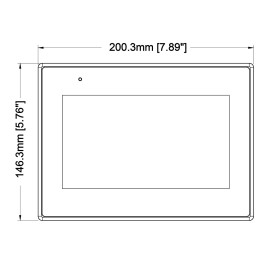 1 pcs - Crouzet em4, Millenium 3 Touch Screen HMI - 7 in, TFT LCD Display, 800 x 480pixels