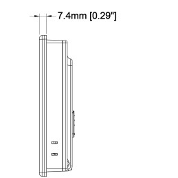1 pcs - Crouzet em4, Millenium 3 Touch Screen HMI - 7 in, TFT LCD Display, 800 x 480pixels