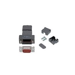 1 pcs : 173114-0384 - D-Sub Backshells FCT Backshell CONN Kit BLK PLSTC Backshell D-Sub CONN 9 CKT