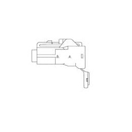 1 pcs : 7123421030 - Automotive Connectors CONN 1P 375 Y BLK