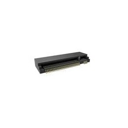 1 pcs : MDT320M01501 - PCI Express/PCI Connectors PCIe M2 Connector Pitch 05mm Height 32mm Key M 30&mu,in Gold Plating