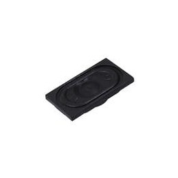 1 pcs : CMS-35206-158 - Speakers & Transducers Speaker, 34.9 x 20mm rectangle, 6.35mm deep, cloth, Nd-Fe-B, 1.5W, 8?, 850Hz, sol