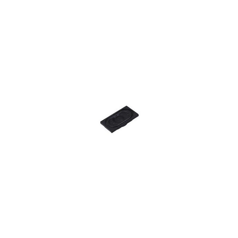 1 pcs : CMS-35206-158 - Speakers & Transducers Speaker, 34.9 x 20mm rectangle, 6.35mm deep, cloth, Nd-Fe-B, 1.5W, 8?, 850Hz, sol