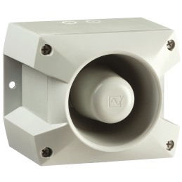 1 pcs - Pfannenberg PA 5 Series Panel Mount Electronic Sounder, 230 V ac, IP66, AC, 80-Tone