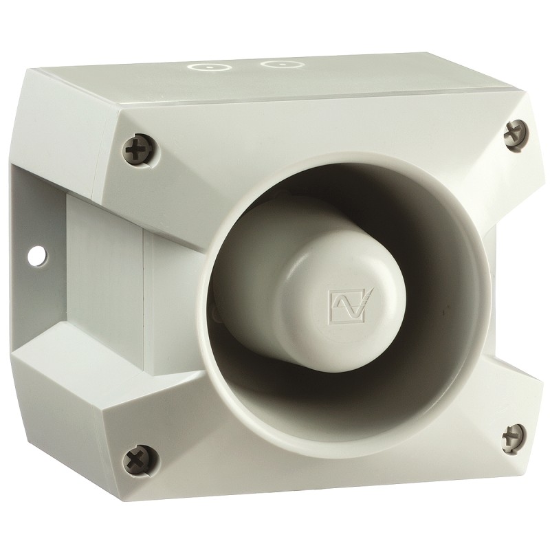 1 pcs - Pfannenberg PA 5 Series Panel Mount Electronic Sounder, 230 V ac, IP66, AC, 80-Tone