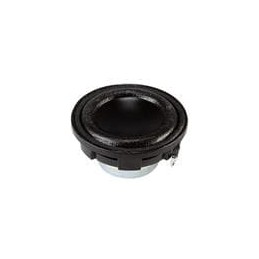 1 pcs : CMS-3315-34E - Speakers & Transducers 33.9 mm round, 15.5 mm deep, Cloth + Paper, NdFeB, 3W, 4 ohm, 350Hz, eyelets