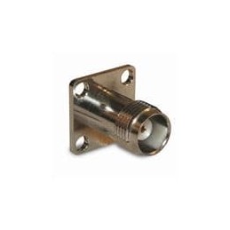 1 pcs : 031-6887 - RF Connectors / Coaxial Connectors TNC Straight Jack 50 Ohm,4-Hole Flange