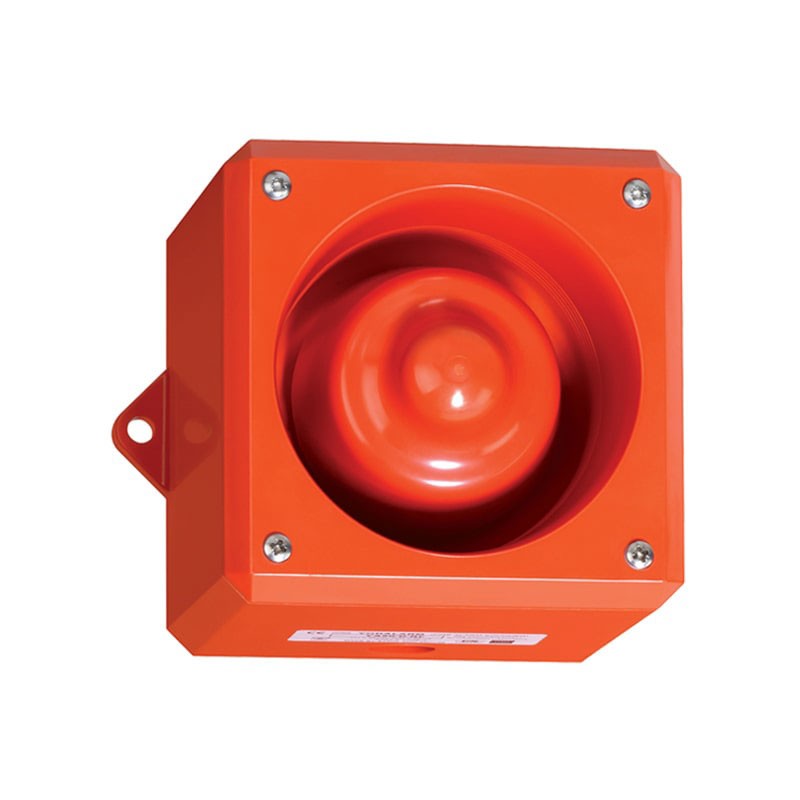 1 pcs - Clifford & Snell YA50 Series Wall Mount Electronic Sounder, 115 V ac, 112dB at 1 m, IP66, AC, 32-Tone