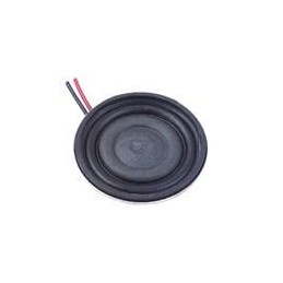 1 pcs : CLS0361-L152 - Speakers & Transducers speaker, 36 mm round, 6 mm deep, paper, Nd-Fe-B, 2 W, 8 ohm, 450 Hz, 152 mm wire l