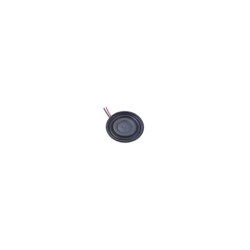 1 pcs : CLS0361-L152 - Speakers & Transducers speaker, 36 mm round, 6 mm deep, paper, Nd-Fe-B, 2 W, 8 ohm, 450 Hz, 152 mm wire l