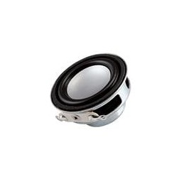 1 pcs : CMS-3150-26SP - Speakers & Transducers ''Speaker, 31mm round, 5mm deep, PU+AL, Nd-Fe-B, 2W, 6?, 310Hz, solder Pads'