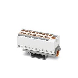 1 pcs : 3273648 - DIN Rail Terminal Blocks PTFIX 10/18X4-NS35 WH