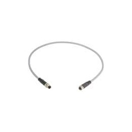 1 pcs : 21348081481050 - Sensor Cables / Actuator Cables M8 4PIN M/F STRT DOUBLE END 5.0M PVC