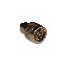 1 pcs : 192109 - RF Adapters - Between Series FME NIPPLE PLUG TO TO N PLUG