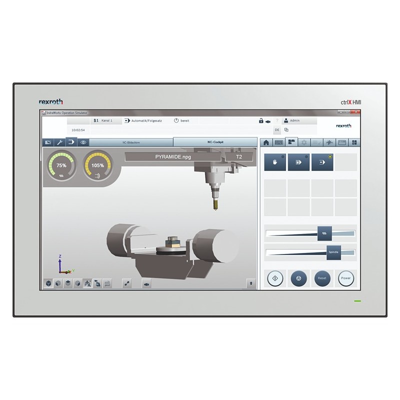 1 pcs - Bosch Rexroth DR0021 Series ctrlX HMI Display - 21.5 in, TFT Display, 1920 x 1080pixels
