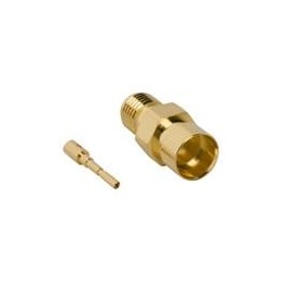 1 pcs : 132345 - RF Connectors / Coaxial Connectors SMA STRAIGHT JACK SOL .250 SEMI RIGID