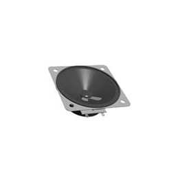 1 pcs : GF0778B - Speakers & Transducers speaker, 77 mm square, 24 mm deep, paper, ferrite, 3 W, 8 ohm, 310 Hz, solder eyelets