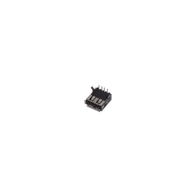 1 pcs : GSB12121031EU - USB Connectors USB2.0 A RECEPT,RIGHT ANGLE TYPE