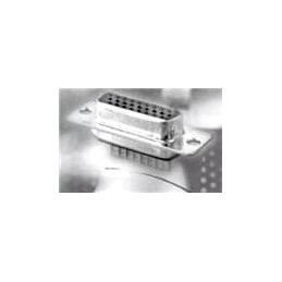 1 pcs : K86X-ED-15S-BRJ - D-Sub High Density Connectors HD15F VERT FRMD B/L J/S