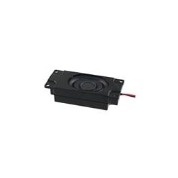 1 pcs : CES-703116-28PM - Speakers & Transducers speaker, 70 x 31mm rectangle, 16.5mm deep, mylar, Nd-Fe-B, w/case, 2W, 8ohm, 71