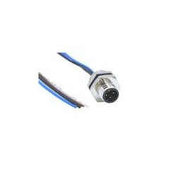 1 pcs : MPM12A04I12CF01 - Sensor Cables / Actuator Cables M12 4P ML BRSS/NKL FRNT M16 12 PIGTAIL