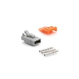 1 pcs : ATM06-3S-KIT01 - Automotive Connectors ATM 3S KIT WEDGE & CONTACTS