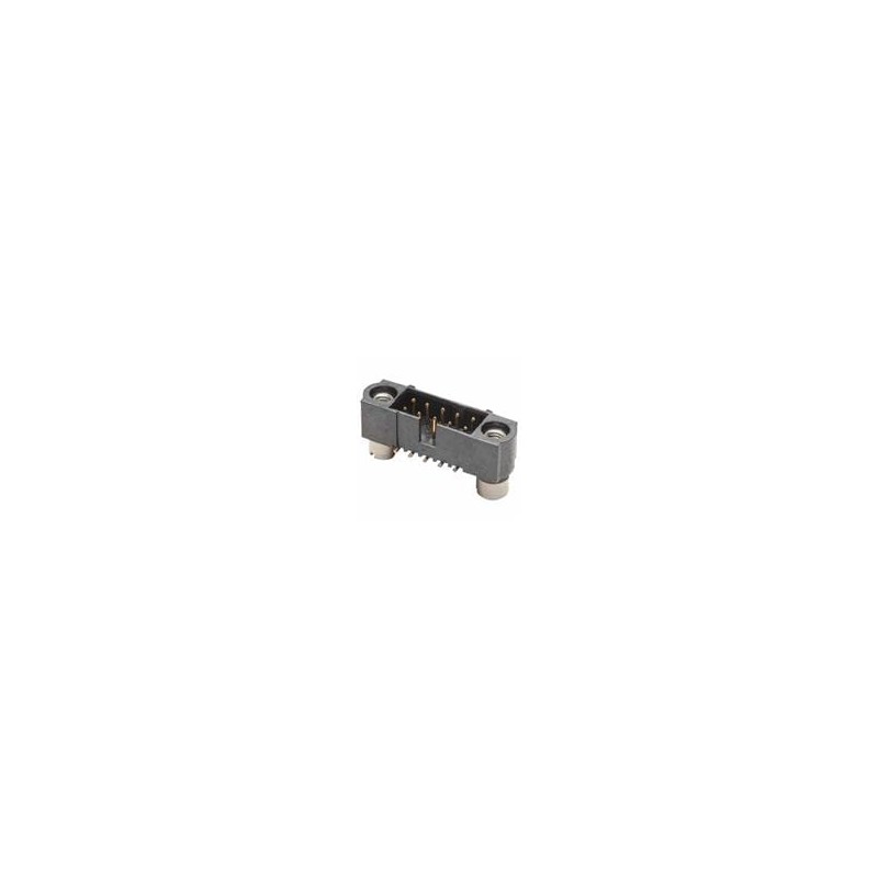 1 pcs : M80-5130805 - Headers & Wire Housings Datamate J-Tek DIL Male Vertical SMT Connector, gold, with jackscrews + 5mm board 