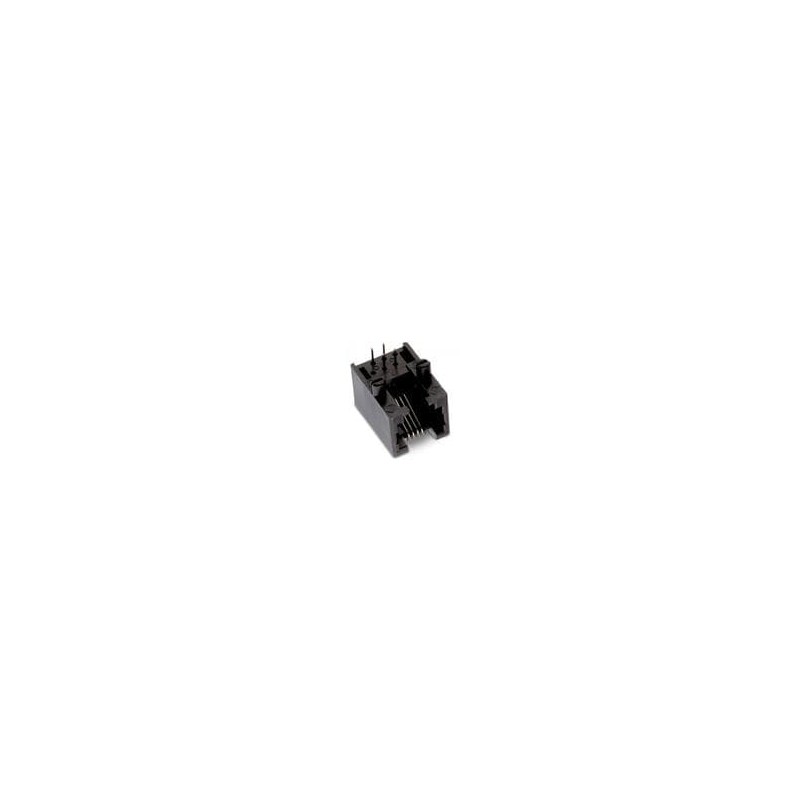 1 pcs : 615004141121 - Modular Connectors / Ethernet Connectors WR-COM Modular Jack 6P4C Horztl Female